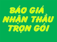 Đơn giá nhận thầu trọn gói