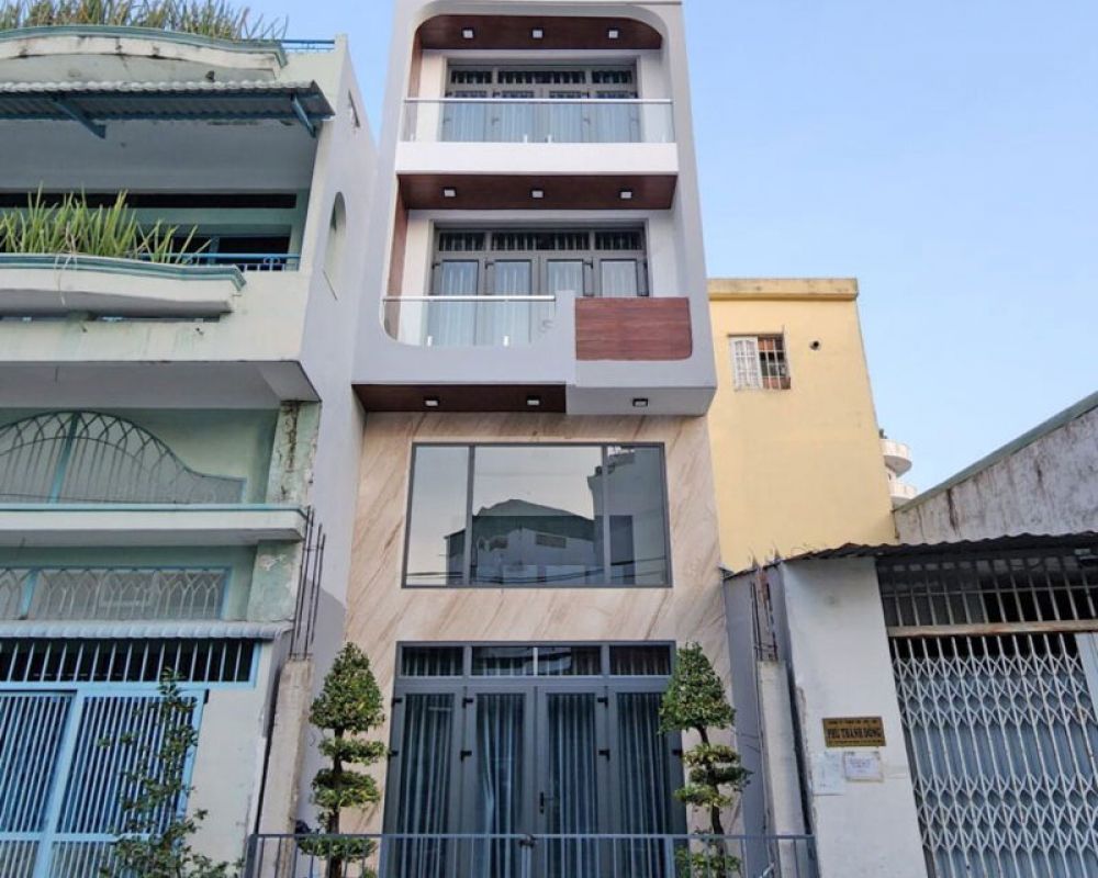 Thi Công Thiết Kế Xây Dựng Nhà Phố 1 Trệt 3 Lầu